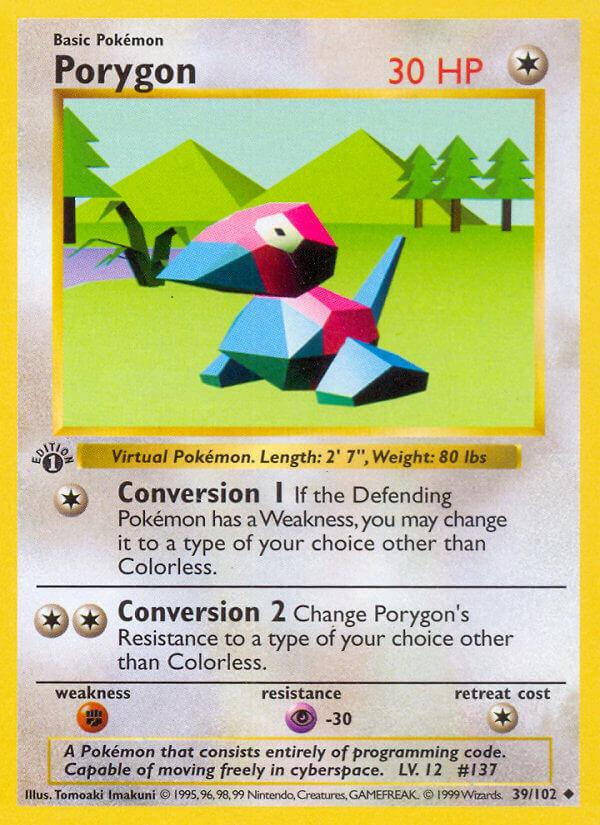 Carte Pokémon: Porygon [Porygon]