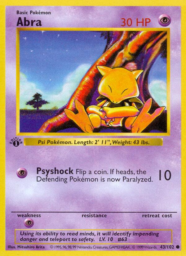 Carte Pokémon: Abra [Abra]