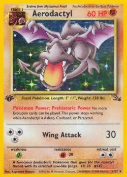 Carte Pokémon: Aerodactyl
