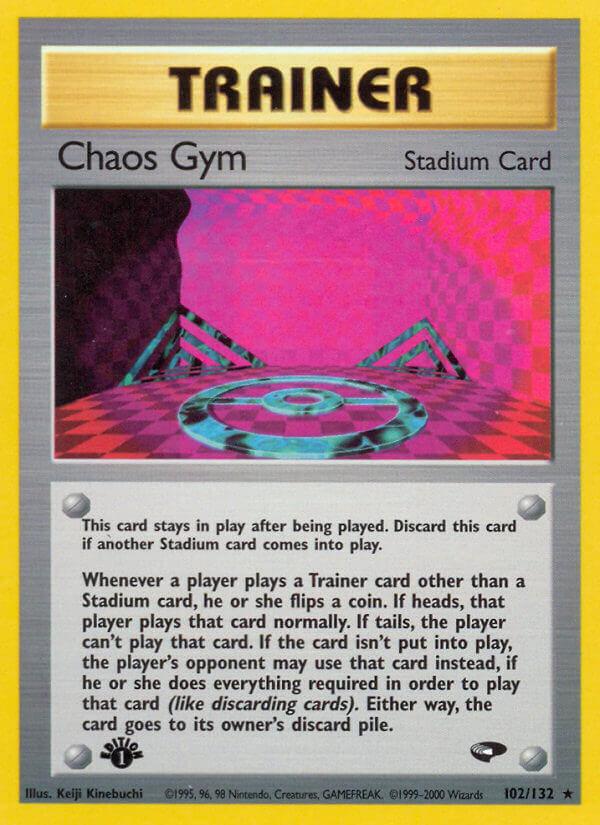 Carte Pokémon: Chaos Gym [Arène Chaos]