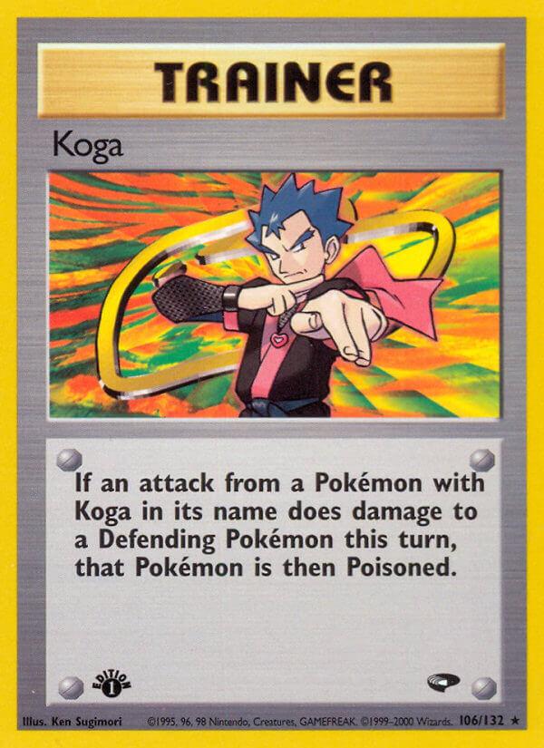 Carte Pokémon: Koga [Koga]