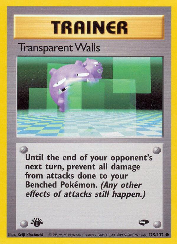 Carte Pokémon: Transparent Walls [Murs Transparents]