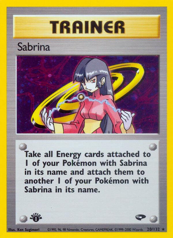 Carte Pokémon: Sabrina [Morgane]
