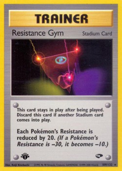 Carte Pokémon: Misty's Resistance Gym