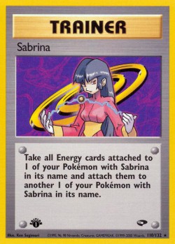 Carte Pokémon: Sabrina