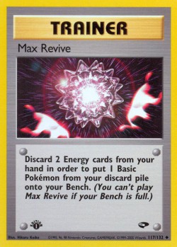 Carte Pokémon: Max Revive