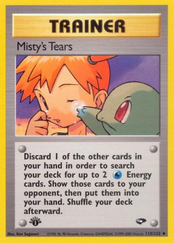 Carte Pokémon: Misty's Tears