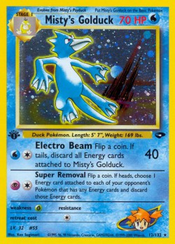 Carte Pokémon: Misty's Golduck