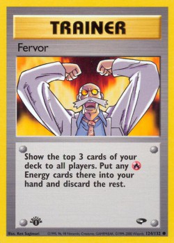 Carte Pokémon: Fervor