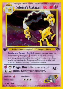 Carte Pokémon: Sabrina's Alakazam