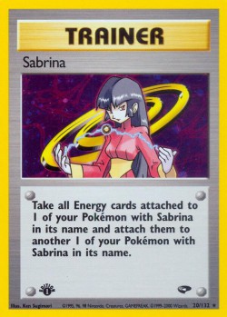 Carte Pokémon: Sabrina