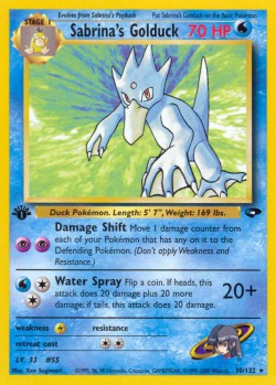 Carte Pokémon: Sabrina's Golduck