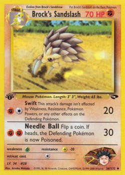Carte Pokémon: Brock's Sandslash