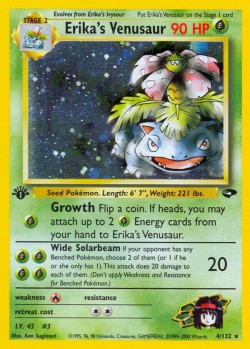 Carte Pokémon: Erika's Venusaur