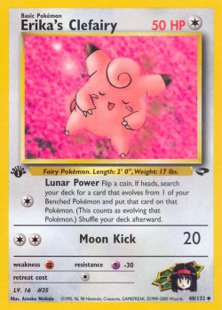 Carte Pokémon: Erika's Clefairy