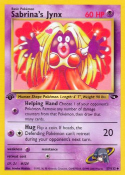 Carte Pokémon: Sabrina's Jynx
