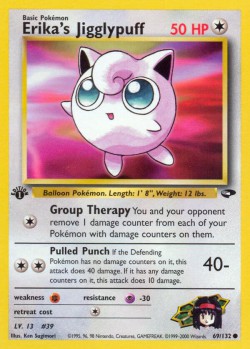 Carte Pokémon: Erika's Jigglypuff