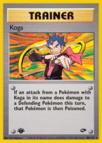 Carte Pokémon: Koga