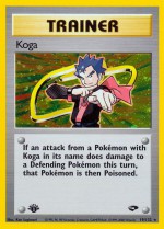 Carte Pokémon: Koga