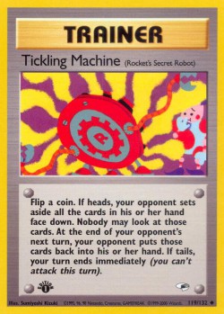 Carte Pokémon: Tickling Machine