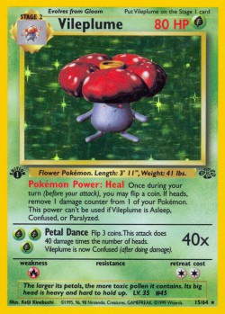Carte Pokémon: Vileplume