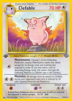 Carte Pokémon: Clefable