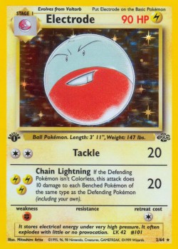 Carte Pokémon: Electrode