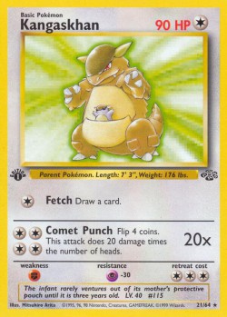 Carte Pokémon: Kangaskhan