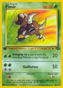 Carte Pokémon: Pinsir