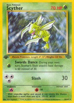 Carte Pokémon: Scyther