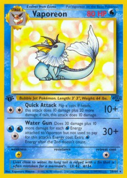 Carte Pokémon: Vaporeon