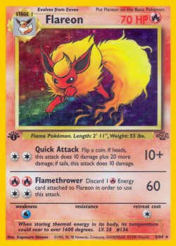 Carte Pokémon: Flareon