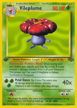 Carte Pokémon: Vileplume
