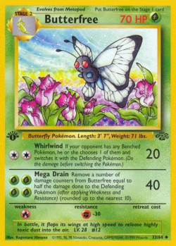 Carte Pokémon: Butterfree