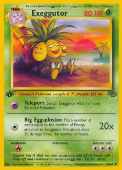 Carte Pokémon: Exeggutor