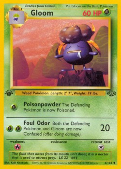 Carte Pokémon: Gloom