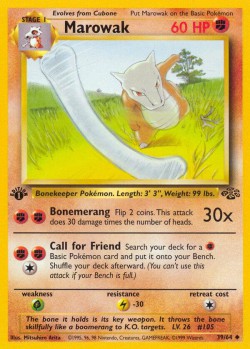 Carte Pokémon: Marowak