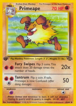 Carte Pokémon: Primeape