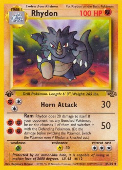 Carte Pokémon: Rhydon