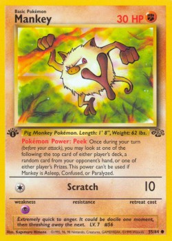 Carte Pokémon: Mankey