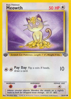 Carte Pokémon: Meowth