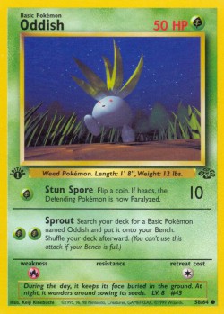 Carte Pokémon: Oddish