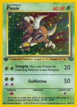 Carte Pokémon: Pinsir