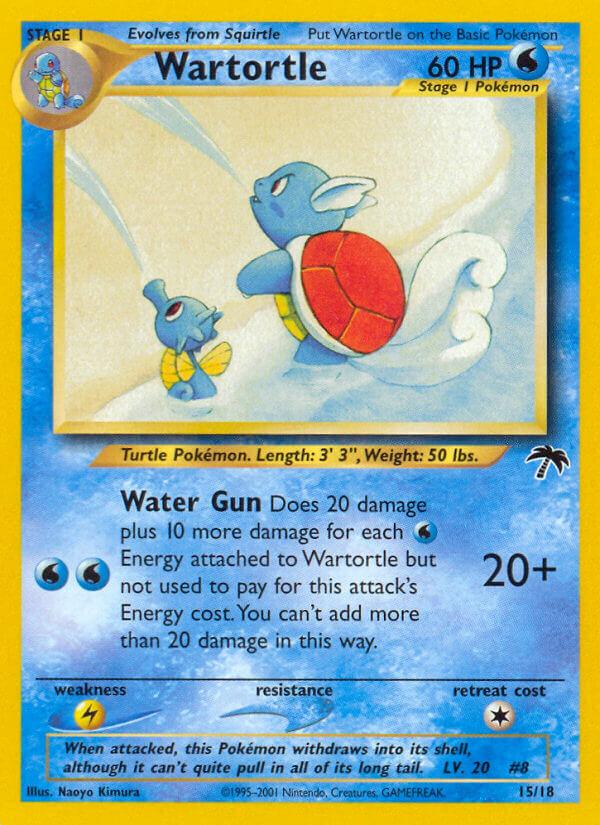 Carte Pokémon: Wartortle [Carabaffe]