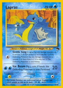 Carte Pokémon: Lapras