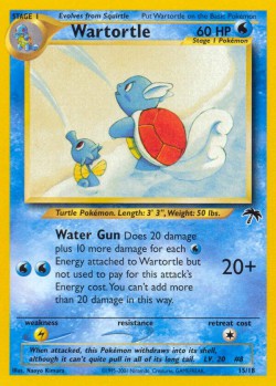 Carte Pokémon: Wartortle