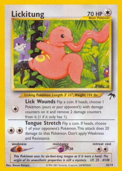 Carte Pokémon: Lickitung