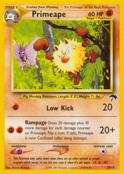 Carte Pokémon: Primeape