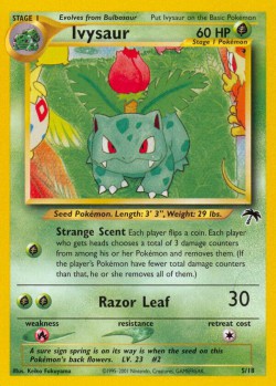 Carte Pokémon: Ivysaur