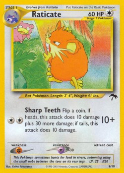 Carte Pokémon: Raticate
